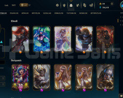 EUW | 388 KOSTÜM 393 LVL 34K+ EFSANE MAİL HESAP