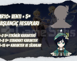 EU | MR10+ Venti + 5* - Başlangıç Hesapları