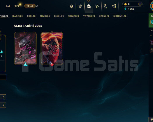 LOL/TR ALTIN 1 FRESH ACC POTANIN KRALI DARİUS