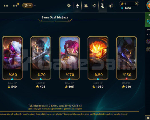 LOL/TR ALTIN 1 FRESH ACC POTANIN KRALI DARİUS