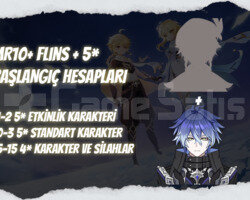EU | MR10+ Flins + 5* - Başlangıç Hesapları