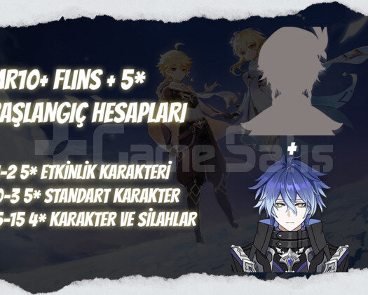 EU | MR10+ Flins + 5* - Başlangıç Hesapları