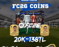 FC26 Coins - 20K/138 TL VERGİ BİZDEN İNDİRİM