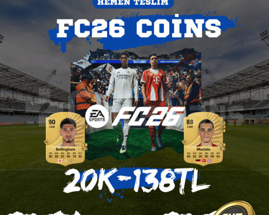 FC26 Coins - 20K/138 TL VERGİ BİZDEN İNDİRİM