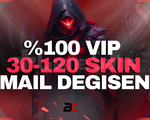 Mail Değişen 30-120 Skin Random Hesap