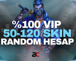GARANTİLİ 50-120 Valorant Random Hesap