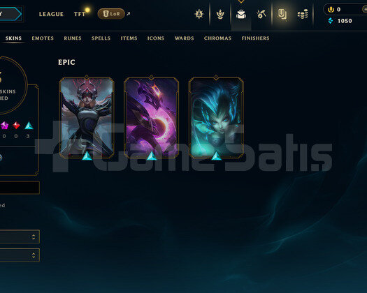 EUW Unranked | 3 Kostüm - 31 Hero | LoL Hesap