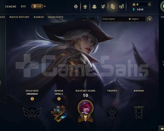 EUW Unranked | 4 Kostüm - 29 Hero | LoL Hesap