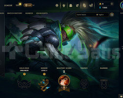 EUW Unranked | 2 Kostüm - 22 Hero | LoL Hesap