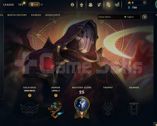 TR Unranked | 3 Kostüm - 30 Hero | LoL Hesap