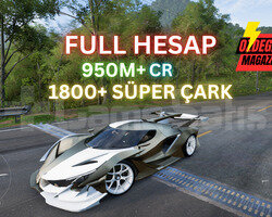 FORZA HORİZON 5 PC 950M CR + 230 ARAÇ FULL+FULL