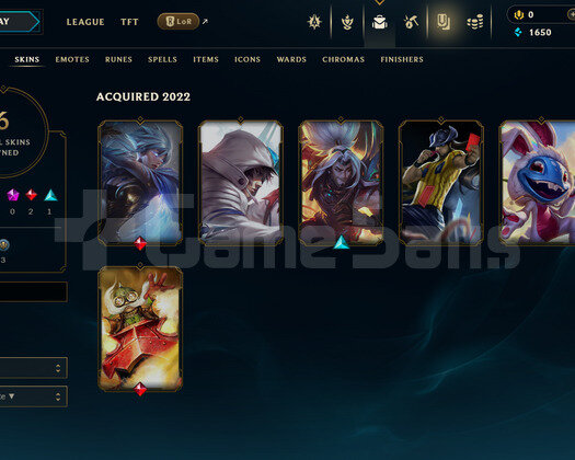 TR Unranked | 6 Kostüm - 28 Hero | LoL Hesap