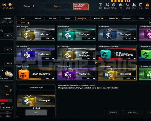 Sınırsız Karambit + İkili Bombalı Zula Hesabı
