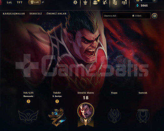 DERECELİ HAZIR / 2021 KURULUM / UNRANKED