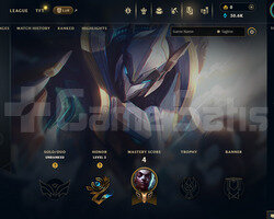 EUW Unranked | 4 Kostüm - 30K Mö | LoL Hesap