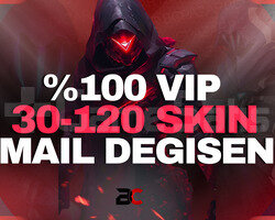 Mail Değişen 30-120 Skin Random Hesap