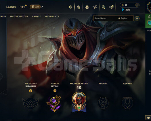 LOL 30 LVL DERECESİZ HESAP SATIŞI