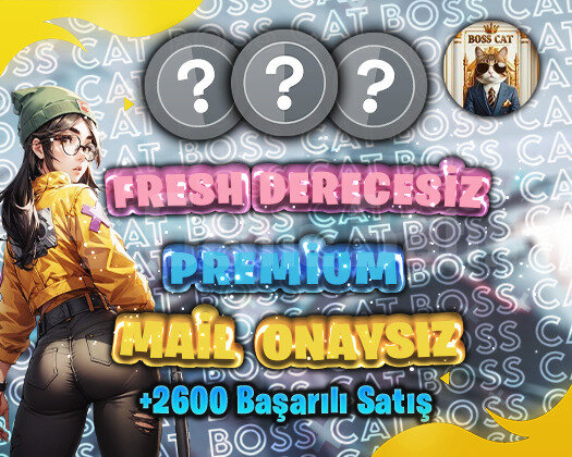 TR +20 LVL UNRANKED - MAİL ONAYSIZ - FRESH!