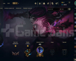 EUW 34 LEVEL DEMİR 4 MAİLLİ 11 SKİNLİ FRESH HESAP!