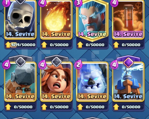 48 LVL & 20 MAX KART | 6 EVRİM - 11000 KUPA