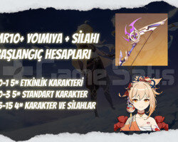 AS | MR10+ Yoimiya+ Silahı - Başlangıç Hesapları