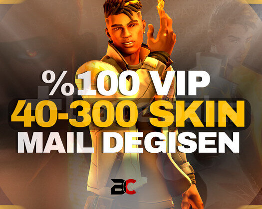 Mail Değişen 40-300 Skin Random Hesap