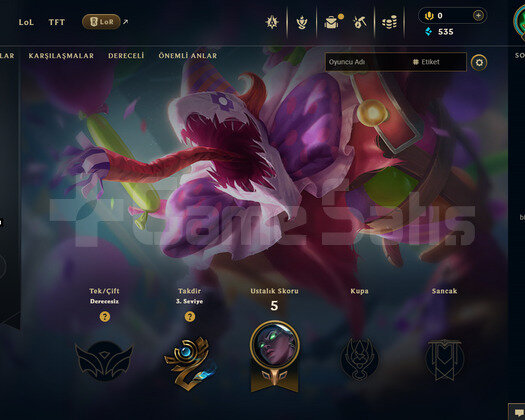 TR Unranked | 3 Kostüm - 25 Hero | Ranked Ready