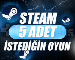 İstediğiniz 5 Oyun + Garanti + Destek