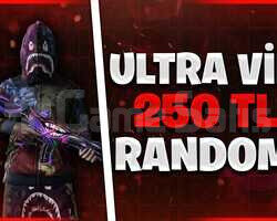 ULTRA VIP 250 TL PUBG RANDOM HESAP