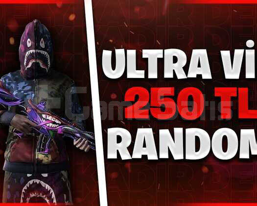 ULTRA VIP 250 TL PUBG RANDOM HESAP