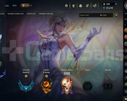 TR 249 LEVEL 69 SKİNLİ PLAT 4 YÜKSEK MMR MAİLLİ!!!
