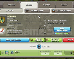 11 SEVİYE KLAN. 7 SEVİYE BAŞKENT