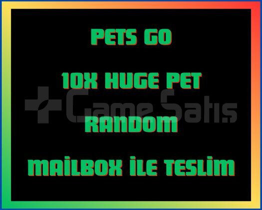 Pets GO 10x Huge Pet Random