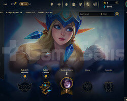 TR Unranked | 2 Kostüm - 23 Hero | LoL Hesap