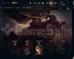 TR Unranked | 7 Kostüm - 38 Hero | LoL Hesap
