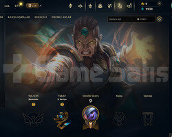 TR Unranked | 2 Kostüm - 21 Hero | LoL Hesap