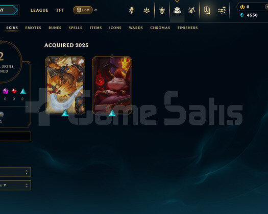 TR Unranked | 2 Kostüm - 23 Hero | LoL Hesap