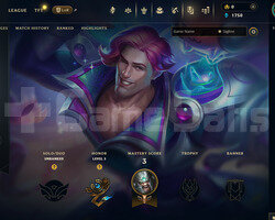TR Unranked | 1 Kostüm - 31 Hero | LoL Hesap
