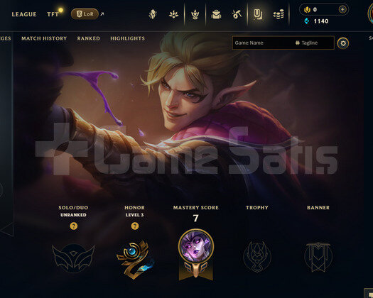 TR Unranked | 2 Kostüm - 17 Hero | LoL Hesap