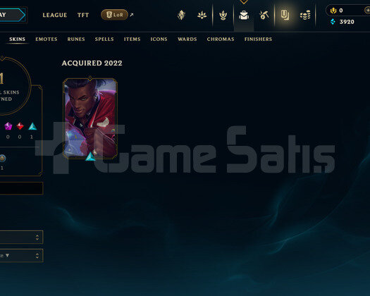TR Unranked | 1 Kostüm - 21 Hero | LoL Hesap