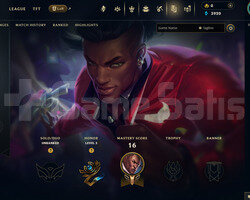 TR Unranked | 1 Kostüm - 21 Hero | LoL Hesap