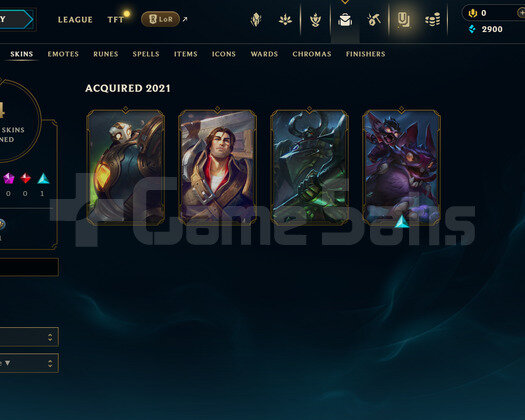 TR Unranked | 4 Kostüm - 31 Hero | LoL Hesap