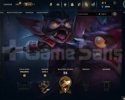 TR Unranked | 4 Kostüm - 31 Hero | LoL Hesap