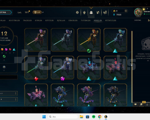 TR DİA 4 AZ MAÇLI YÜKSEK MMR 60 wr yakın İLK MAİLL