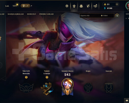 TR | 40 SKİN | UNRANKED |