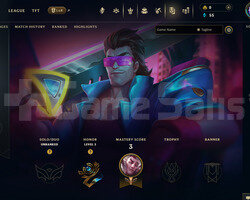 EUW Unranked | 2 Kostüm - 22 Hero | LoL Hesap
