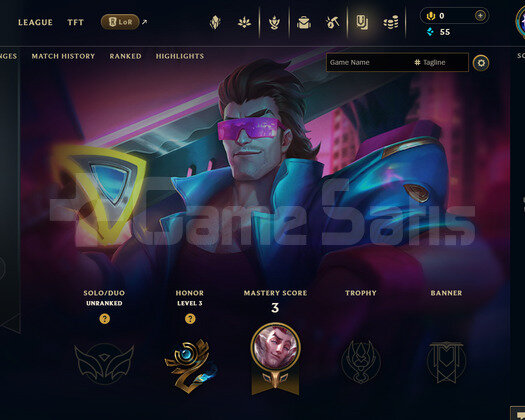 EUW Unranked | 2 Kostüm - 22 Hero | LoL Hesap