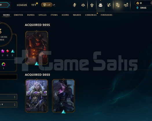 TR Unranked | 3 Kostüm - 28 Hero | LoL Hesap