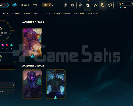 TR Unranked | 3 Kostüm - 27 Hero | LoL Hesap