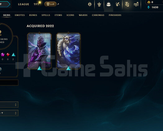 TR Unranked | 2 Kostüm - 23 Hero | LoL Hesap
